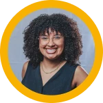 Foto de perfil da estagiária de marketing Halls Natasha Lopes